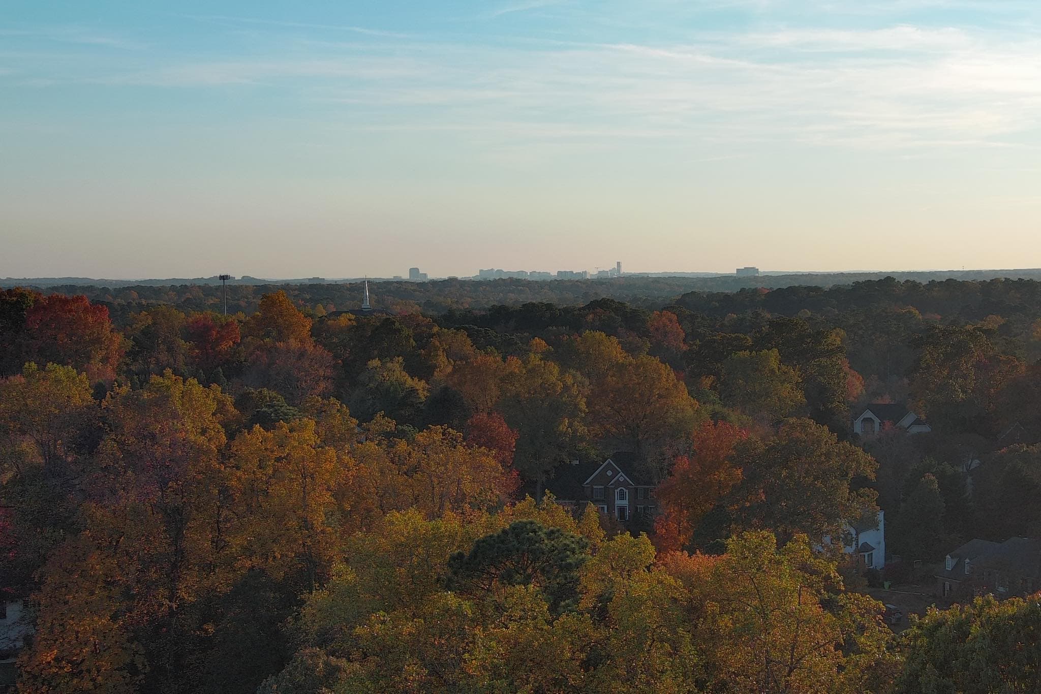 Marietta roofing contractor at work